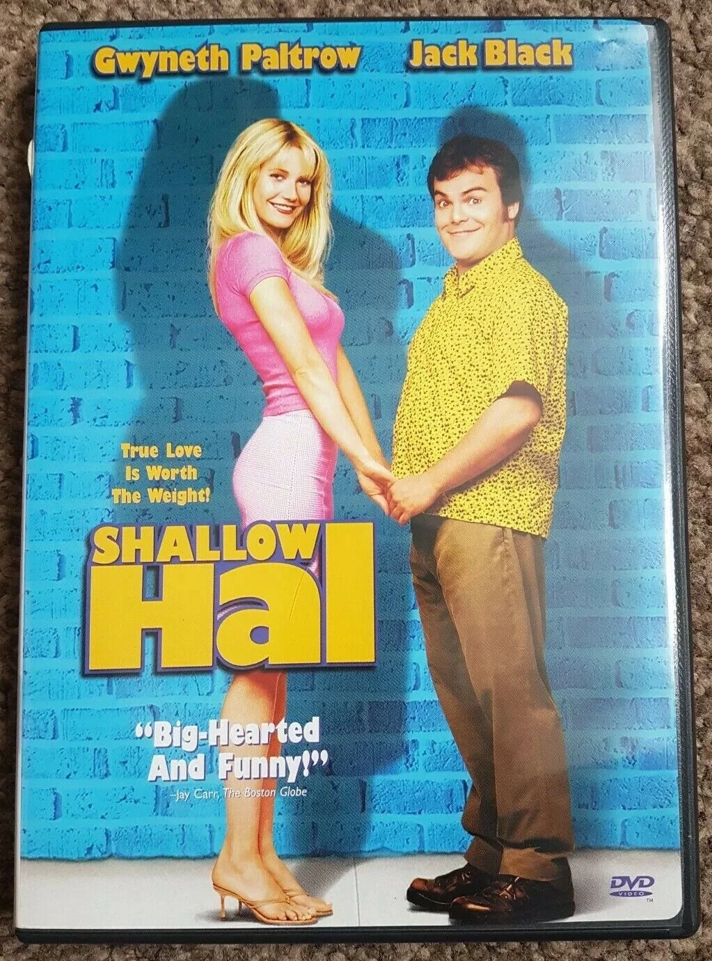 Shallow Hal DVD Comedy (2001) Jack Black Quality Guaranteed Reuse Reduce Recycle