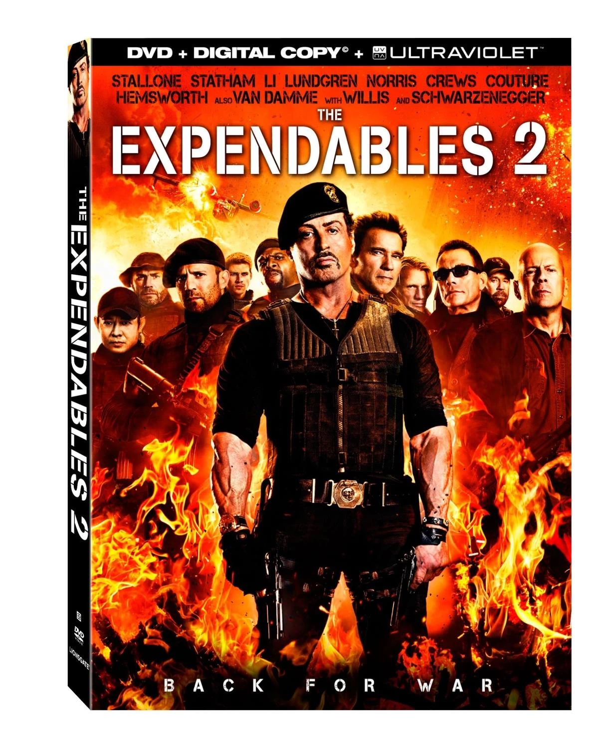 Expendables 2 DVD Military/War (2012) Sylvester Stallone Quality Guaranteed