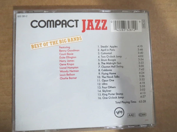 Various - Best Of The Big Bands CD (1989) Audio Quality Guaranteed Amazing Value
