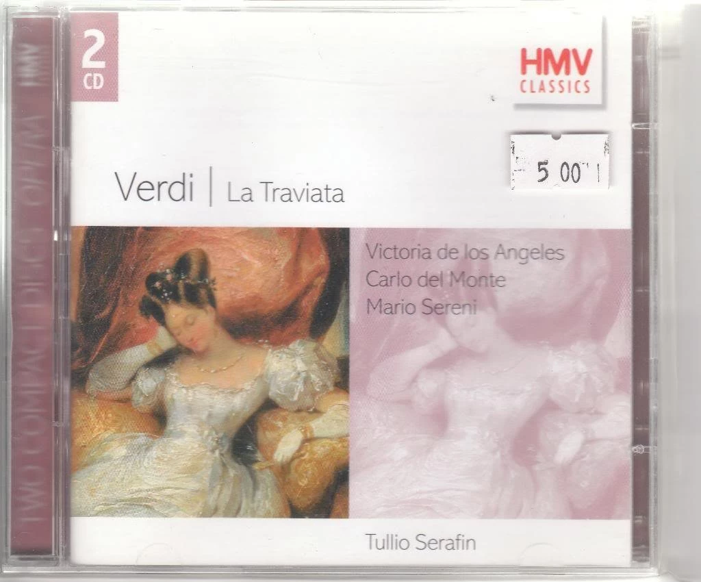 VERDI - La Traviata CD (1960) Audio Quality Guaranteed Reuse Reduce Recycle
