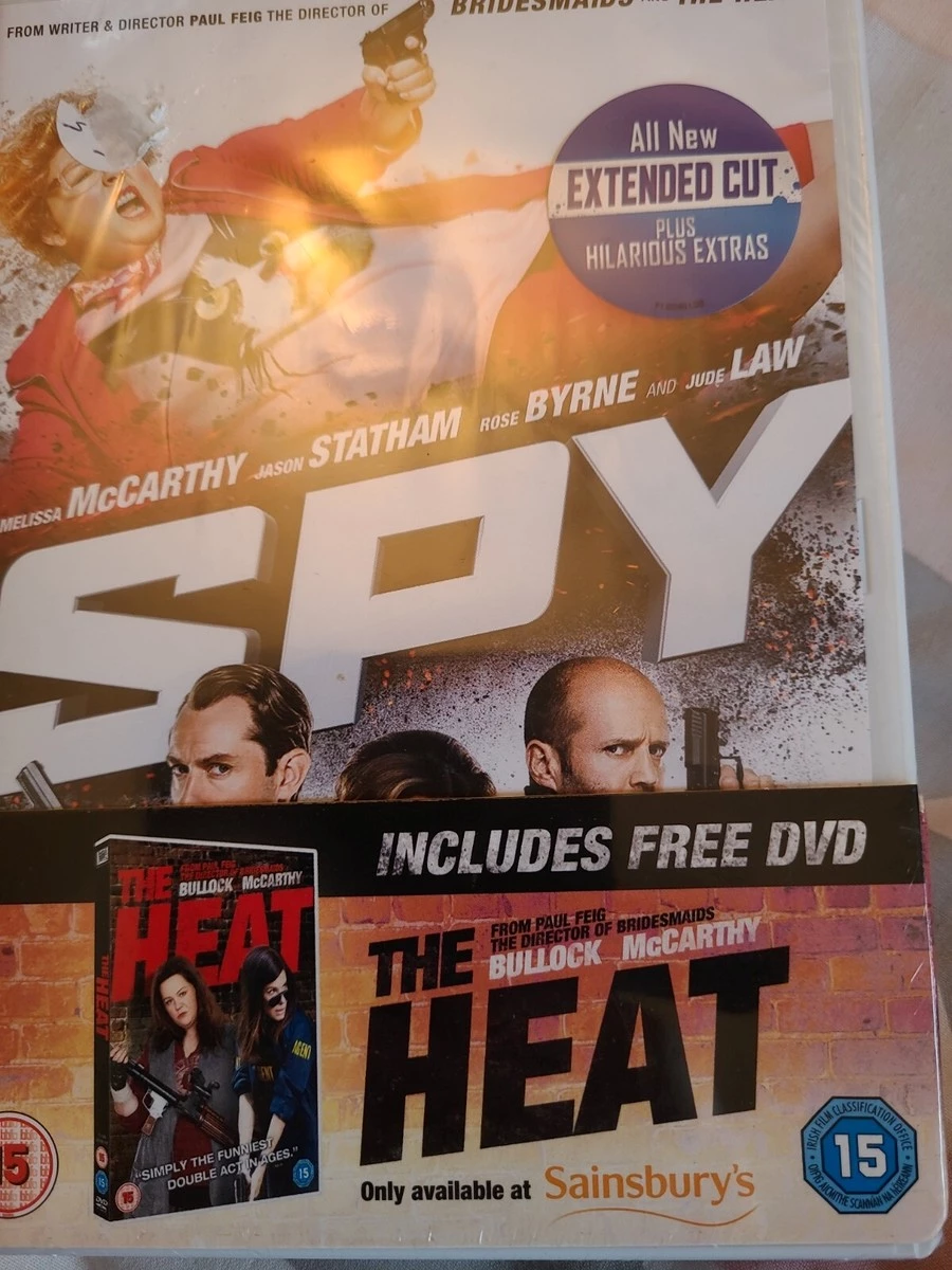 Spy /The Heat DVD Comedy (2015) New Quality Guaranteed Reuse Reduce Recycle