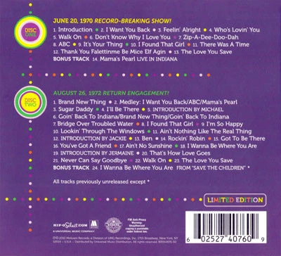 The Jackson 5 - Live At The Forum CD (2010) Audio Quality Guaranteed