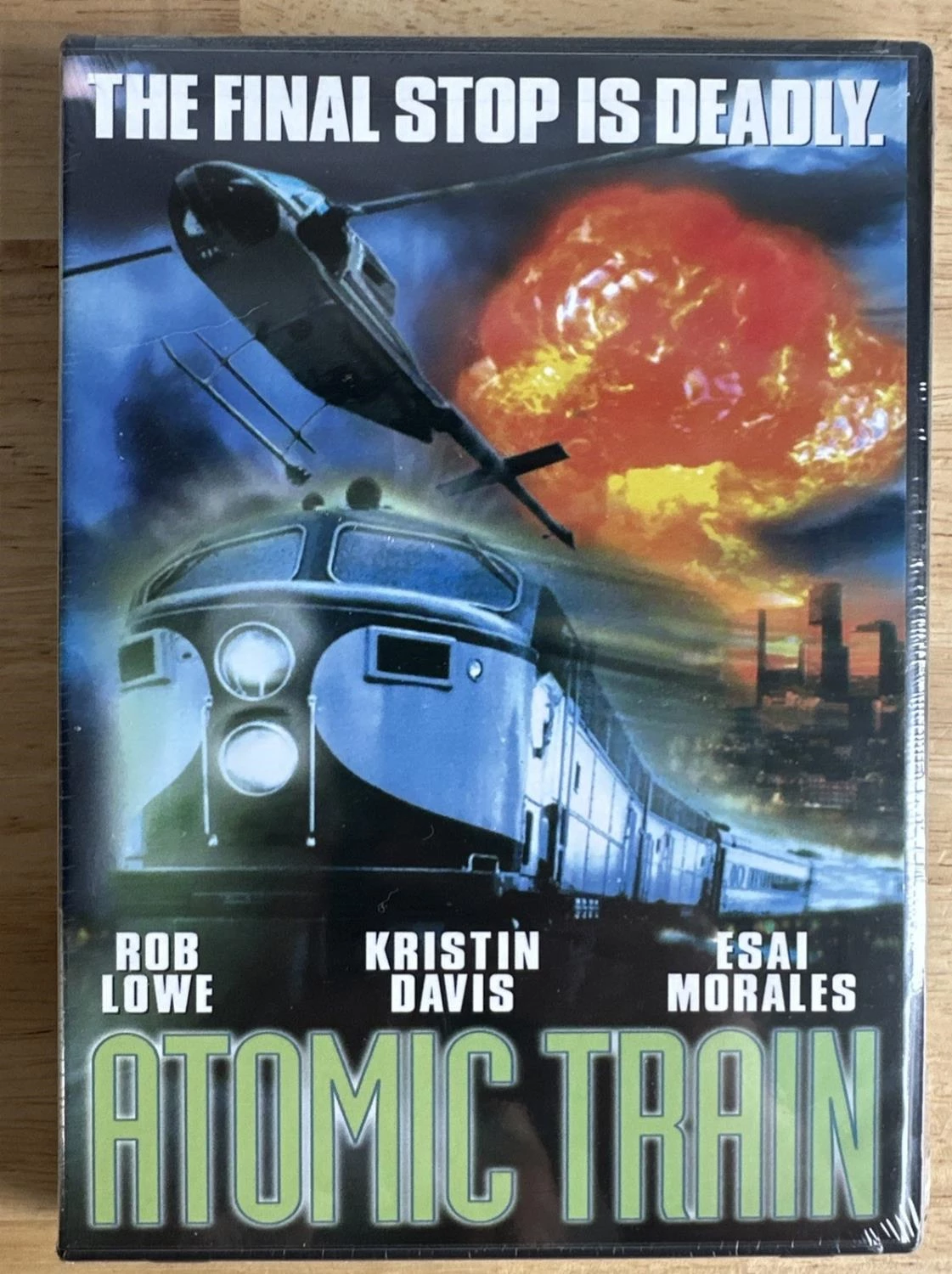 Atomic Train DVD Quality Guaranteed Reuse Reduce Recycle Amazing Value