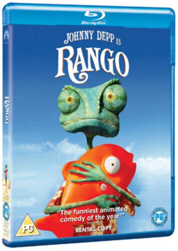 Rango Blu-ray (N/A) Gore Verbinski Quality Guaranteed Reuse Reduce Recycle