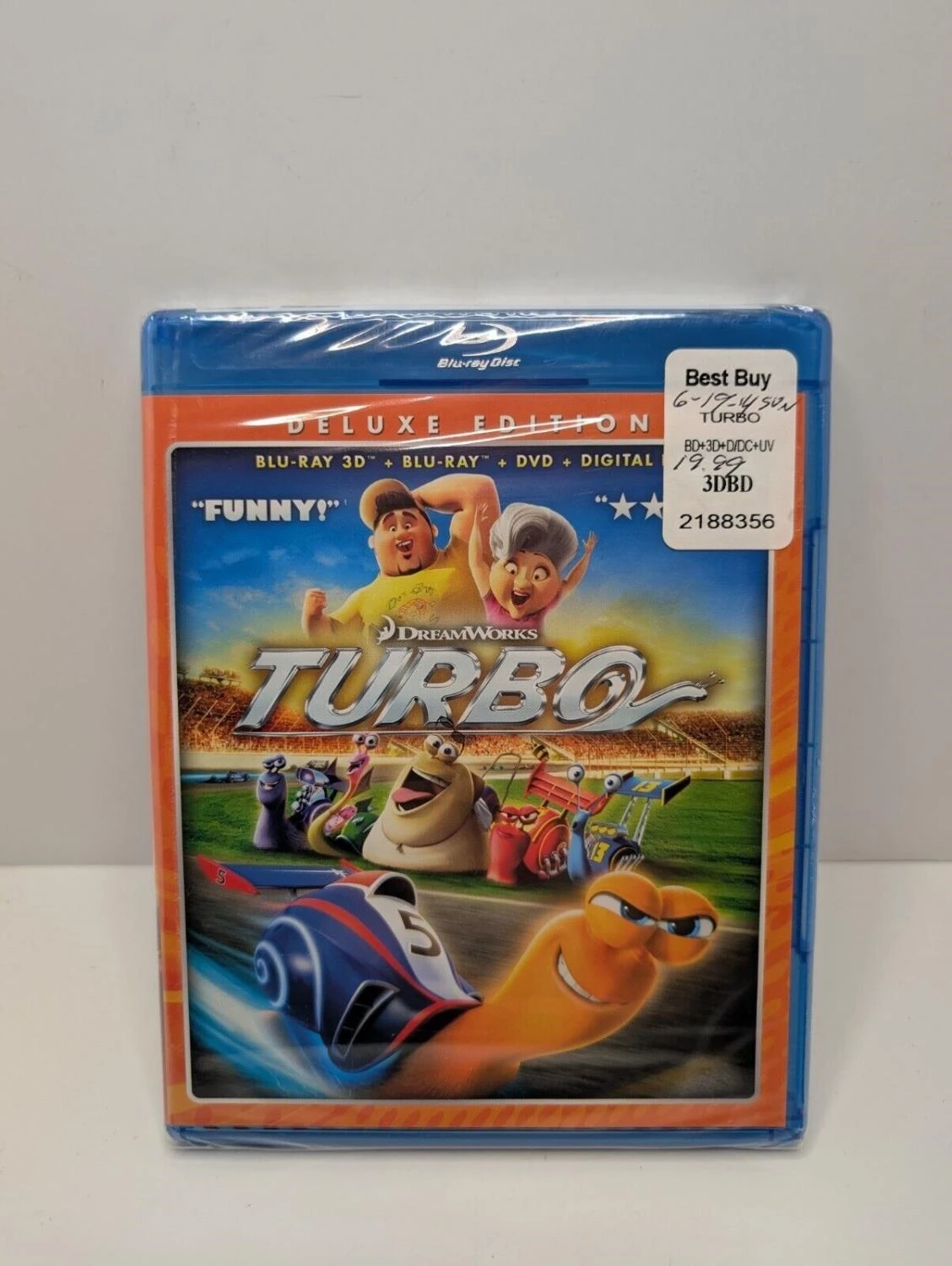 Turbo Blu-ray (N/A) Ryan Reynolds (voice) Quality Guaranteed Amazing Value