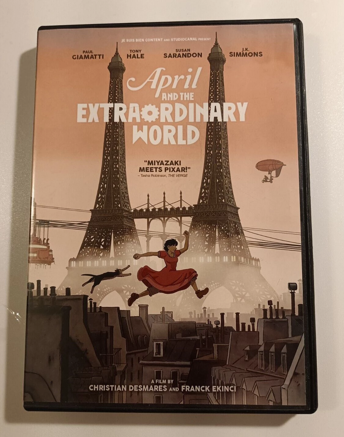 April and the Extraordinary World DVD Animation (2016) Marion Cotillard