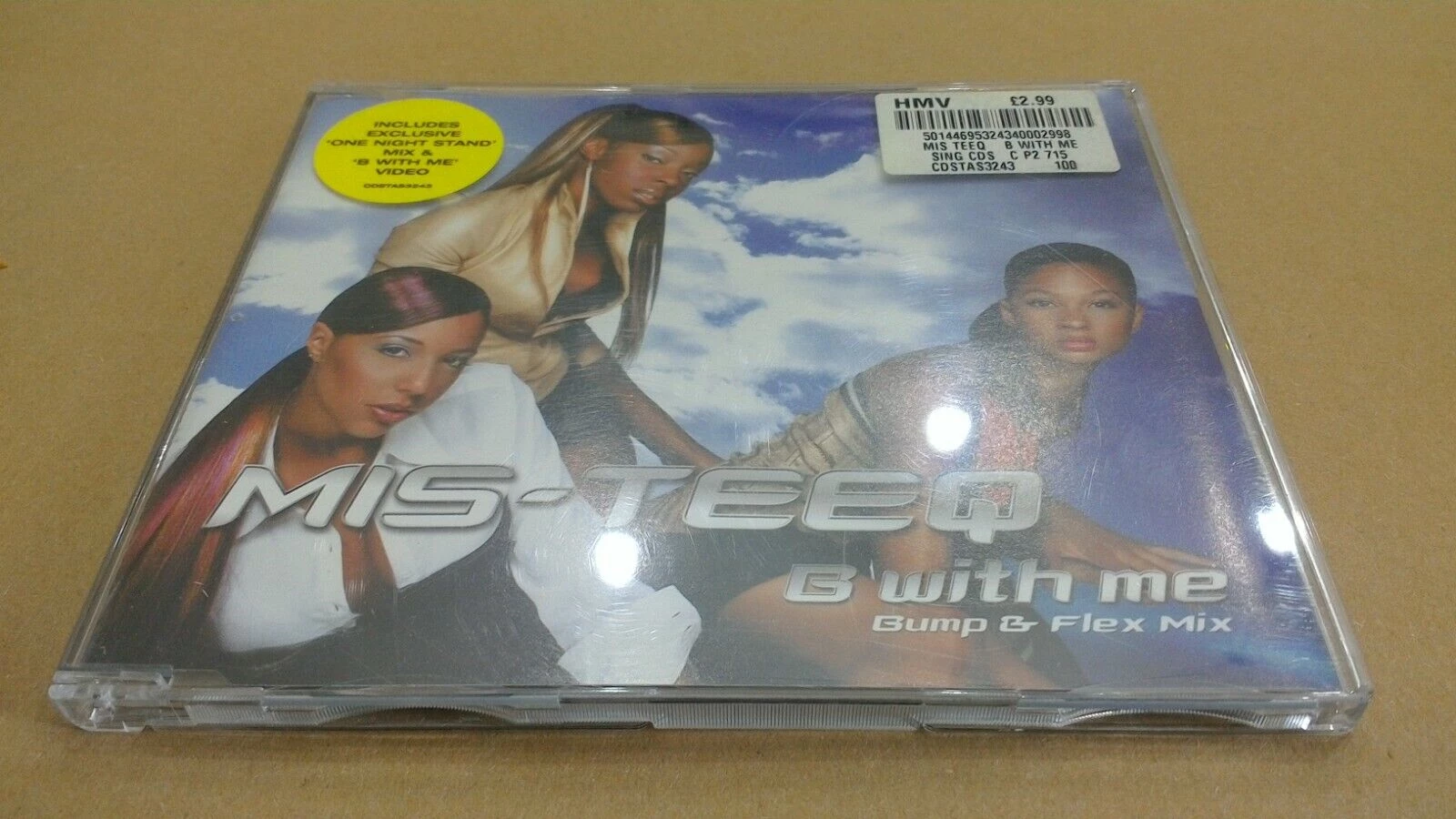 Mis-Teeq - B With Me CD (2002) Audio Quality Guaranteed Reuse Reduce Recycle