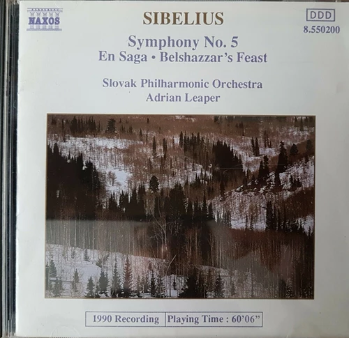 J. Sibelius - Symphony No.5 CD (1993) Audio Quality Guaranteed Amazing Value