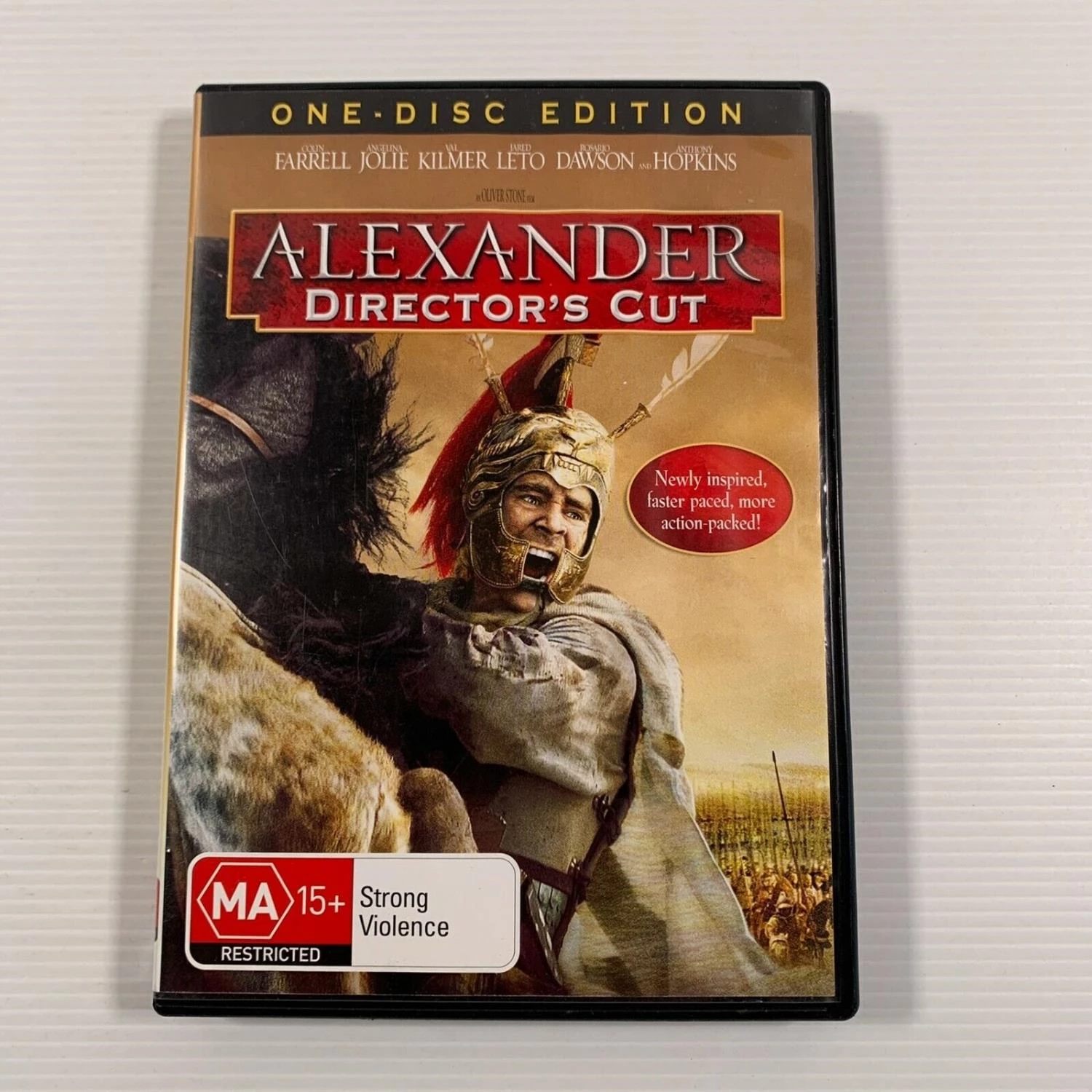 Alexander DVD Action & Adventure Colin Farrell Quality Guaranteed Amazing Value
