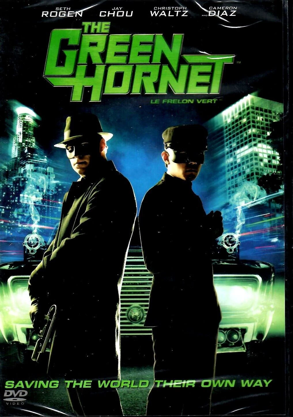 The Green Hornet Bilingual DVD Action & Adventure Seth Rogen Quality Guaranteed