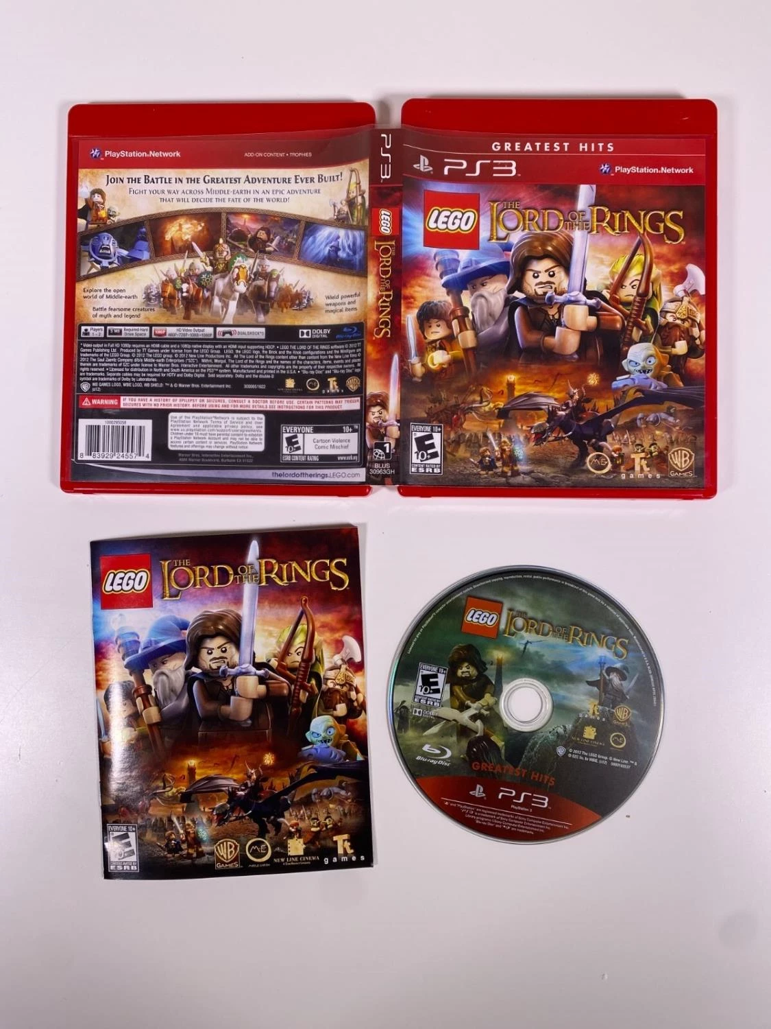 LEGO Lord of the Rings (PlayStation 3 2012) Video Game Quality Guaranteed