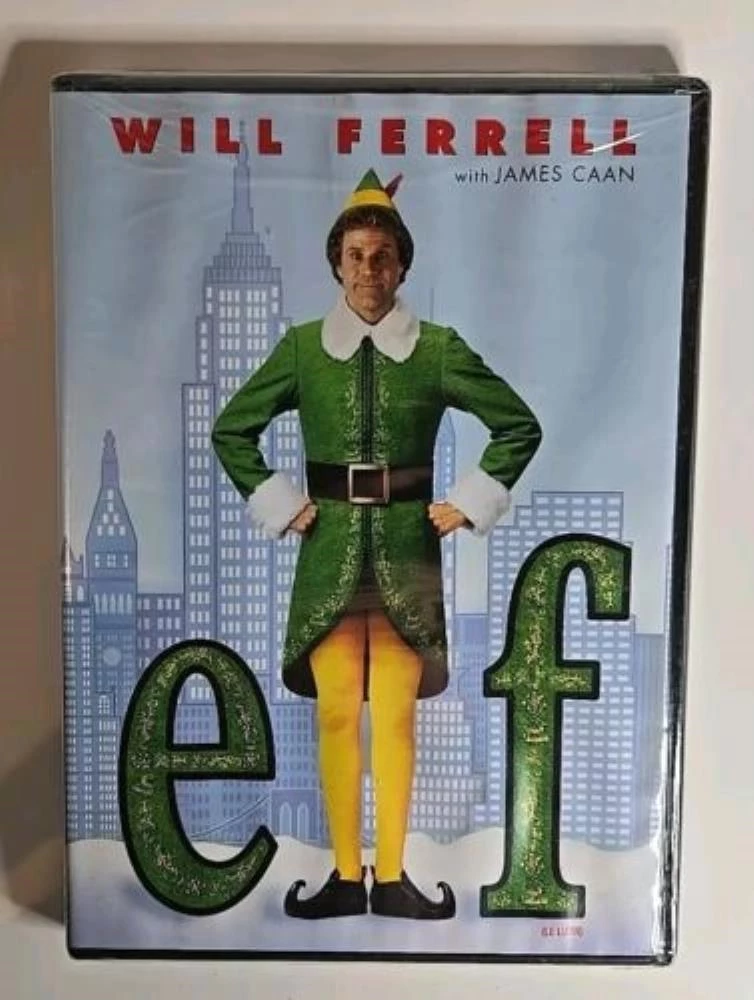 Elf DVD Feature (2012) Will Ferrell Quality Guaranteed Reuse Reduce Recycle