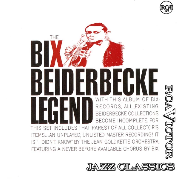 Bix Beiderbecke - The Bix Beiderbecke Legend CD (1993) Audio Quality Guaranteed