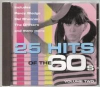 Various - 25 Hits of the 60s volume 2 CD (Unknown) Audio Quality Guaranteed