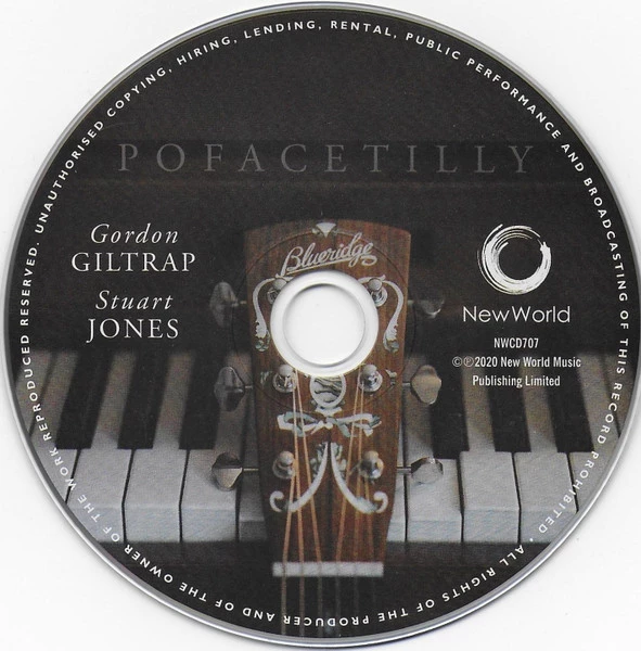 Gordon Giltrap - Pofacetilly CD (2020) Audio Quality Guaranteed Amazing Value