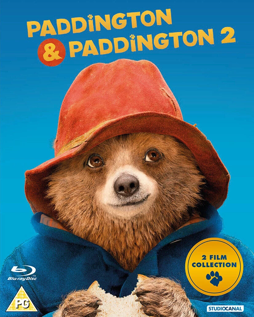 Paddington/Paddington 2 Blu-ray (2023) Nicole Kidman Quality Guaranteed