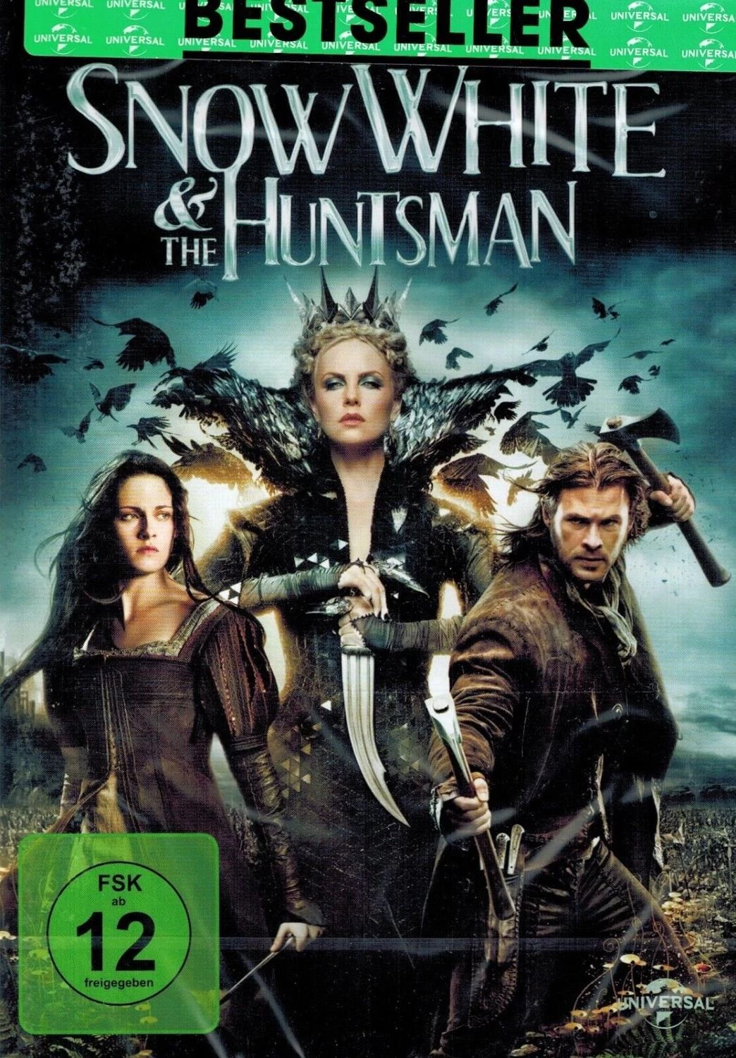 Snow White & the Huntsman (DVD) DVD Abenteuer, Action, Drama, Fantasy (2012)