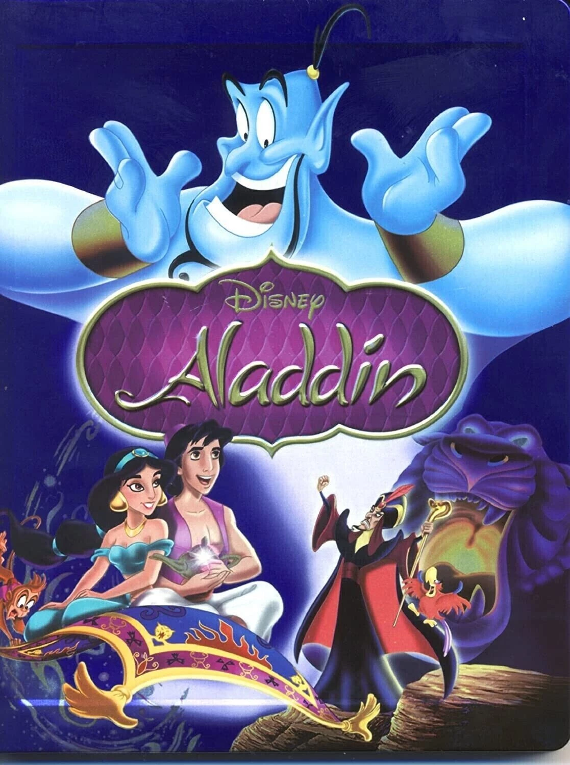Disney’s Aladdin Blu-ray (2013) Robin Williams Quality Guaranteed Amazing Value