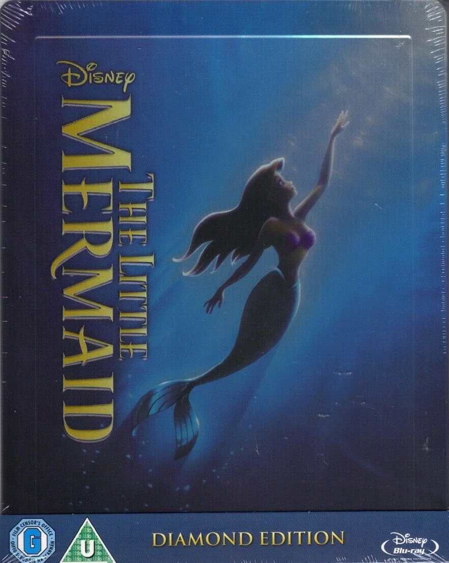 The Little Mermaid Blu-ray (2013) Quality Guaranteed Reuse Reduce Recycle