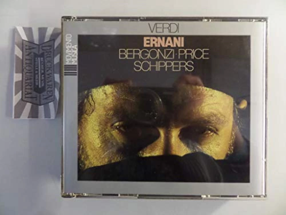 Giuseppe Verdi - VERDI: ERNANI- PRICE, BERGONZI, SCHIPPERS CD (1962) Audio
