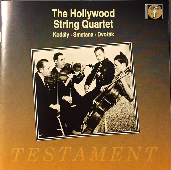 The Hollywood String Quartet - Kodály · Smetana · Dvořák CD (1995) Audio