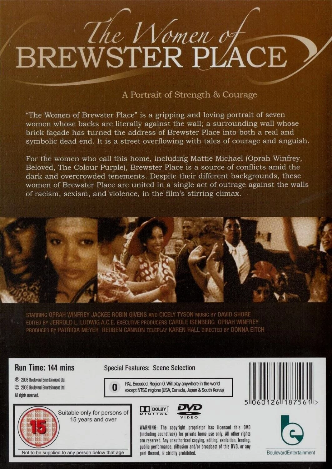The Women Of Brewster Place DVD Drama (2007) Oprah Winfrey Quality Guaranteed