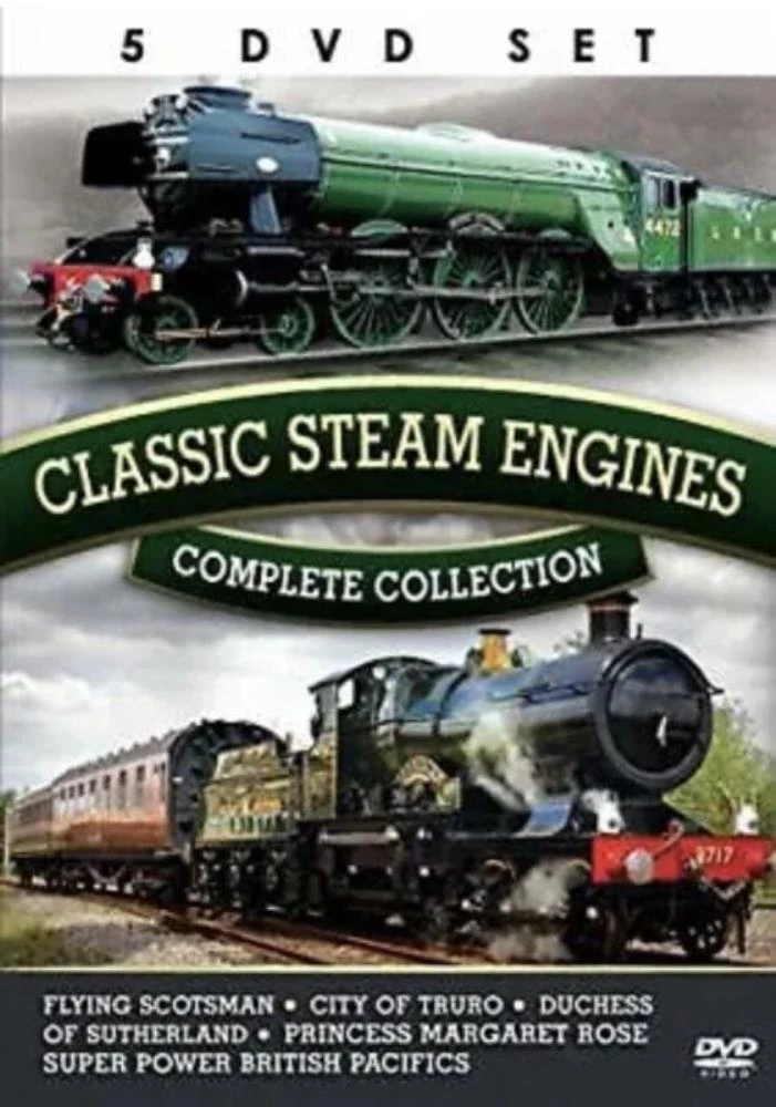 Classic Steam Engines - The Complete Collection DVD Special Interest (2019)