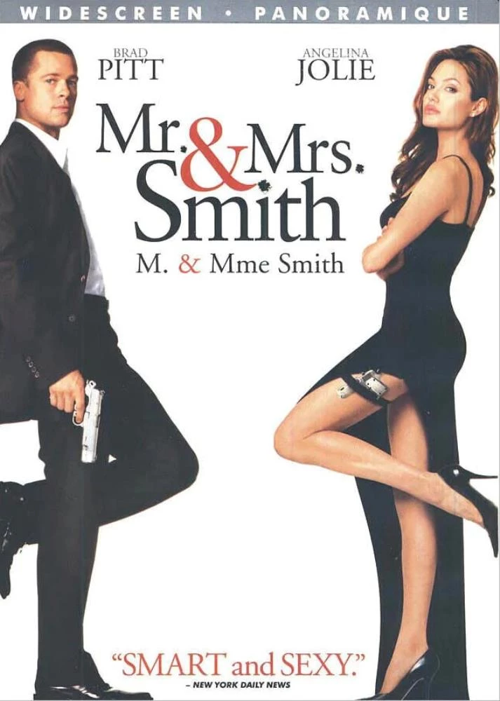 Mr. and Mrs. Smith DVD Action (2005) Brad Pitt Quality Guaranteed Amazing Value