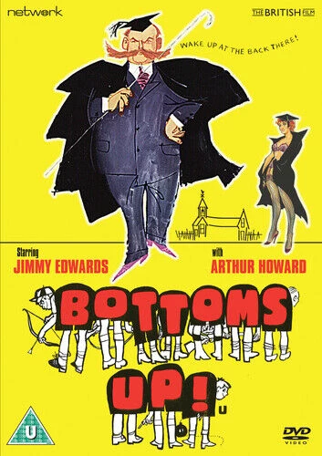 Bottoms Up! DVD Comedy (2014) Jimmy Edwards Quality Guaranteed Amazing Value