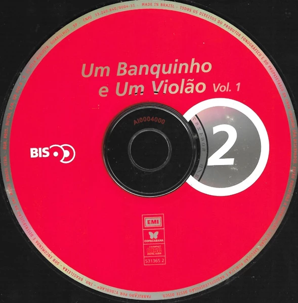 Various - BIS Bossa Nova: Um Banquinho e Um Violão Vol.1 CD (N/A) Audio