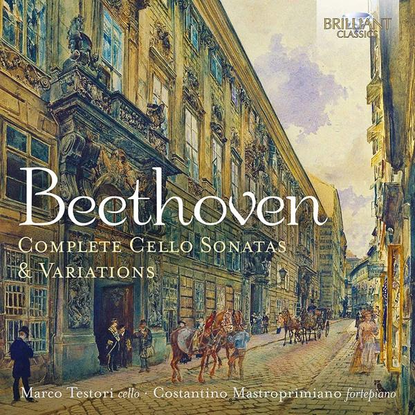 Ludwig van Beethoven - Complete Cello Sonatas & Variations CD (2020) Audio