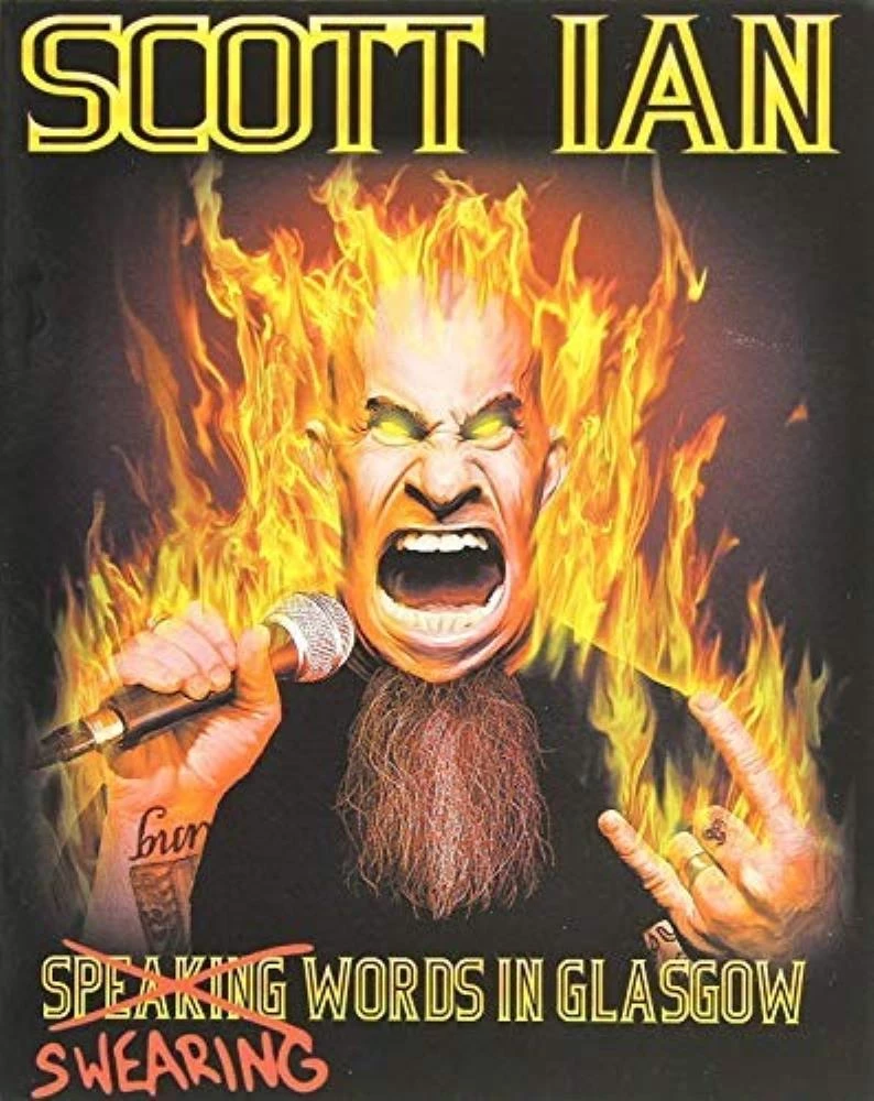 Swearing Words in Glasgow DVD (2014) Scott Ian Quality Guaranteed Amazing Value