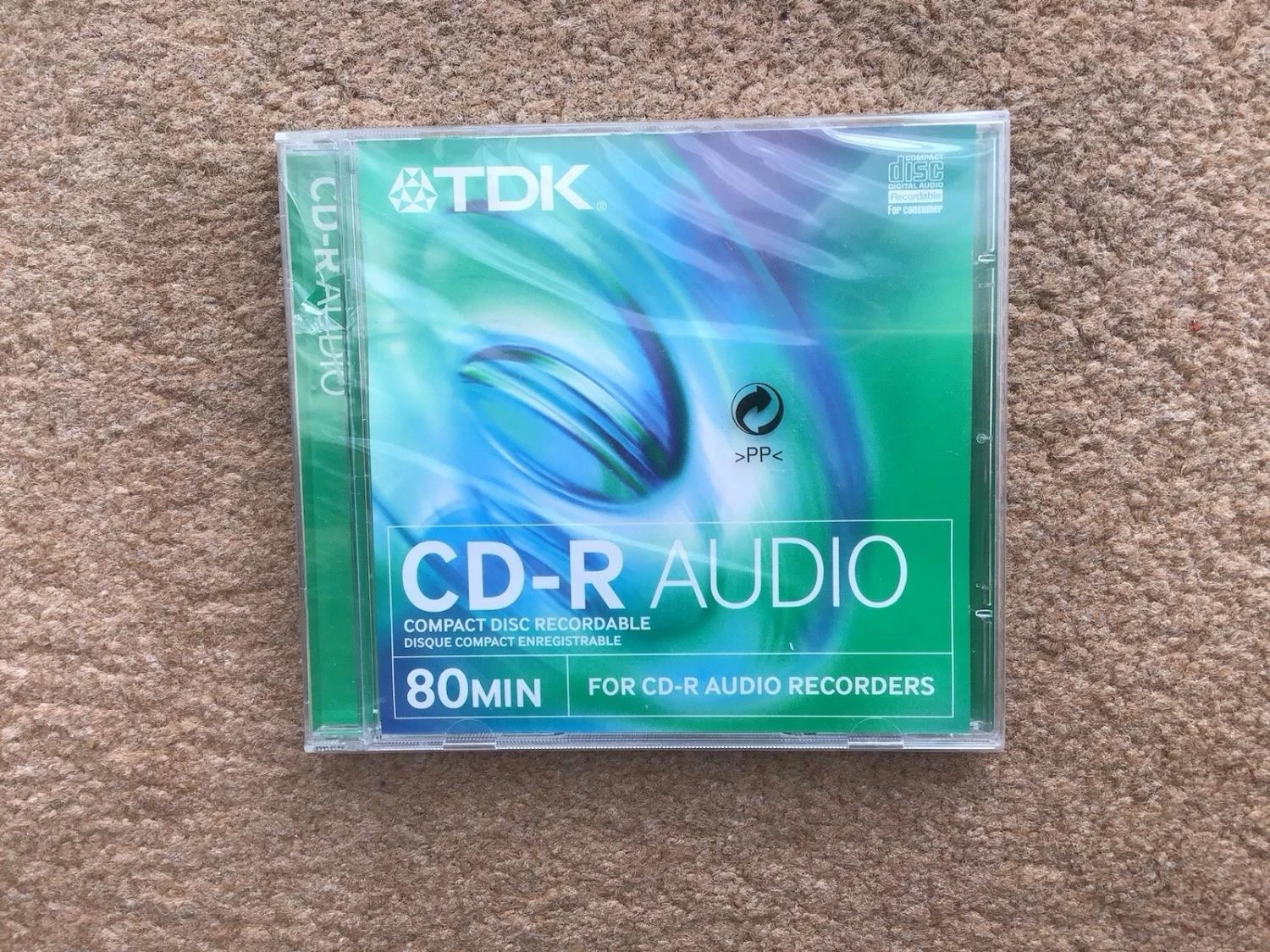 N/A - TDK CD-R, 80 min, New/Original Sealed CD (N/A) Audio Quality Guaranteed