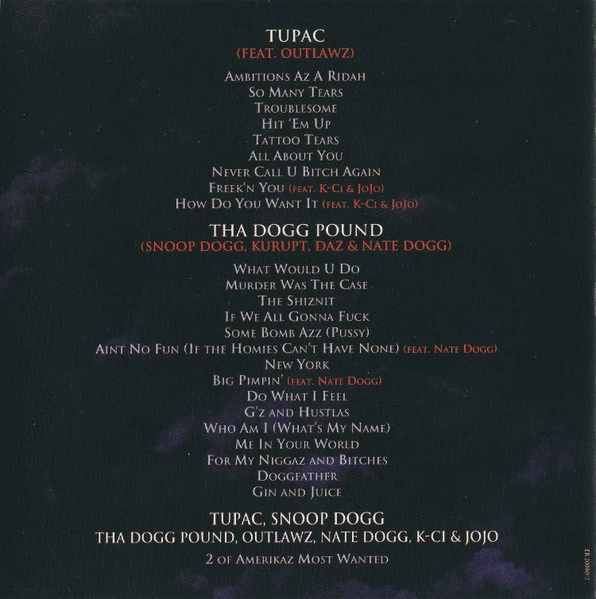 2Pac - Live At The House Of Blues CD (2005) Audio Quality Guaranteed
