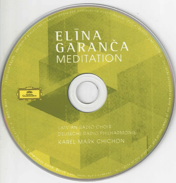 Elīna Garanča - Meditation CD (2014) Audio Quality Guaranteed Amazing Value
