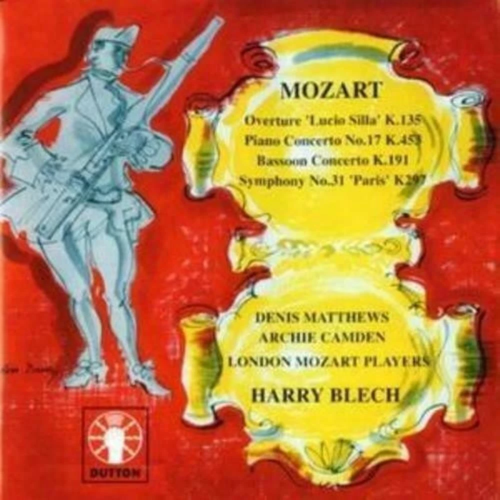 Harry Blech - Mozart Piano Concerto 17 Symphony 31 Bassoon Concerto Overture CD