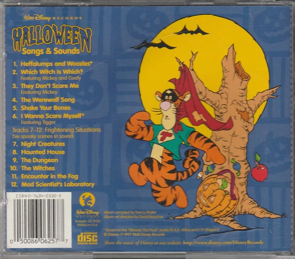 Various - Halloween Songs & Sounds CD (1997) Audio Quality Guaranteed