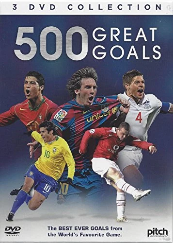 500 Great Goals DVD Sports (2013) World calss fooltballers Quality Guaranteed