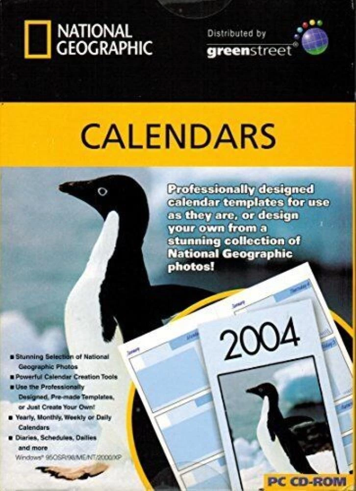 Calendars (Windows 95OSR2/98/ME/NT/2000/XP 2003) Video Game Quality Guaranteed