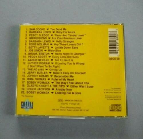 Various - Soulful Love - 20 Hot Soul Ballads CD (1993) Audio Quality Guaranteed