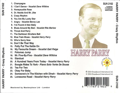 Harry Parry - Crazy Rhythm CD (2010) Audio Quality Guaranteed Amazing Value
