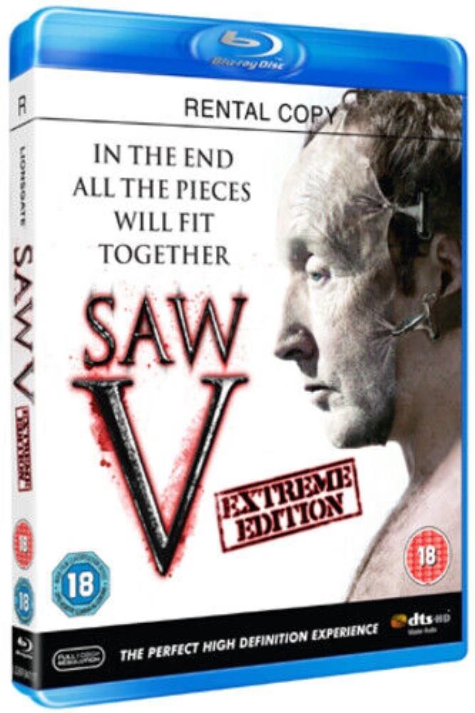 Saw V Blu-ray (2008) Betsy Russell, Julie Benz Quality Guaranteed Amazing Value