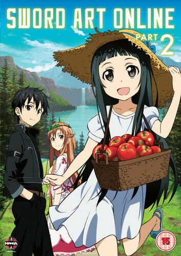 Sword Art Online Part 2 (Episodes 8-14) DVD Animation & Anime (2013)