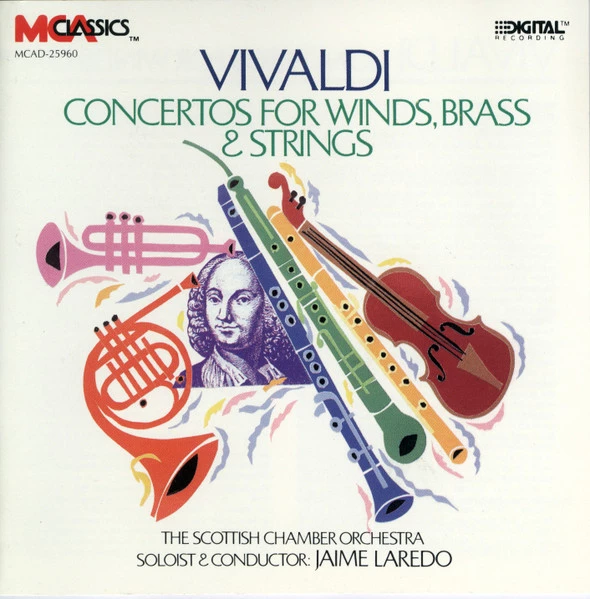 Antonio Vivaldi - Concertos For Winds, Brass & Strings CD (1990) Audio