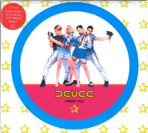 Deuce - I Need You CD (1995) Audio Quality Guaranteed Reuse Reduce Recycle