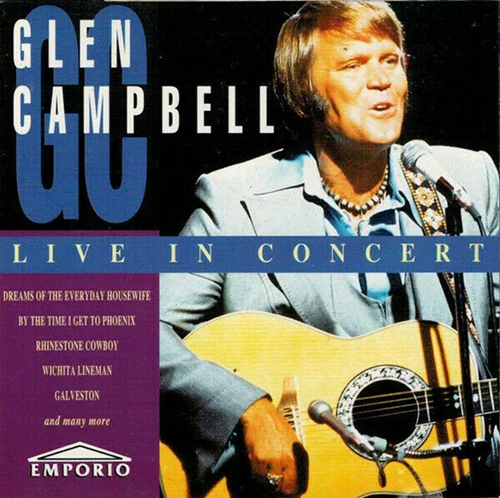 Glen Campbell - Live in Concert CD (1994) Audio Quality Guaranteed Amazing Value