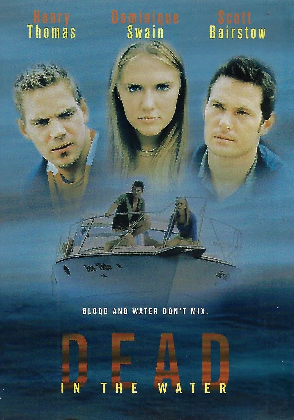 Dead In The Water DVD thriller (2002) Dominique Swain, Scott Bairstow