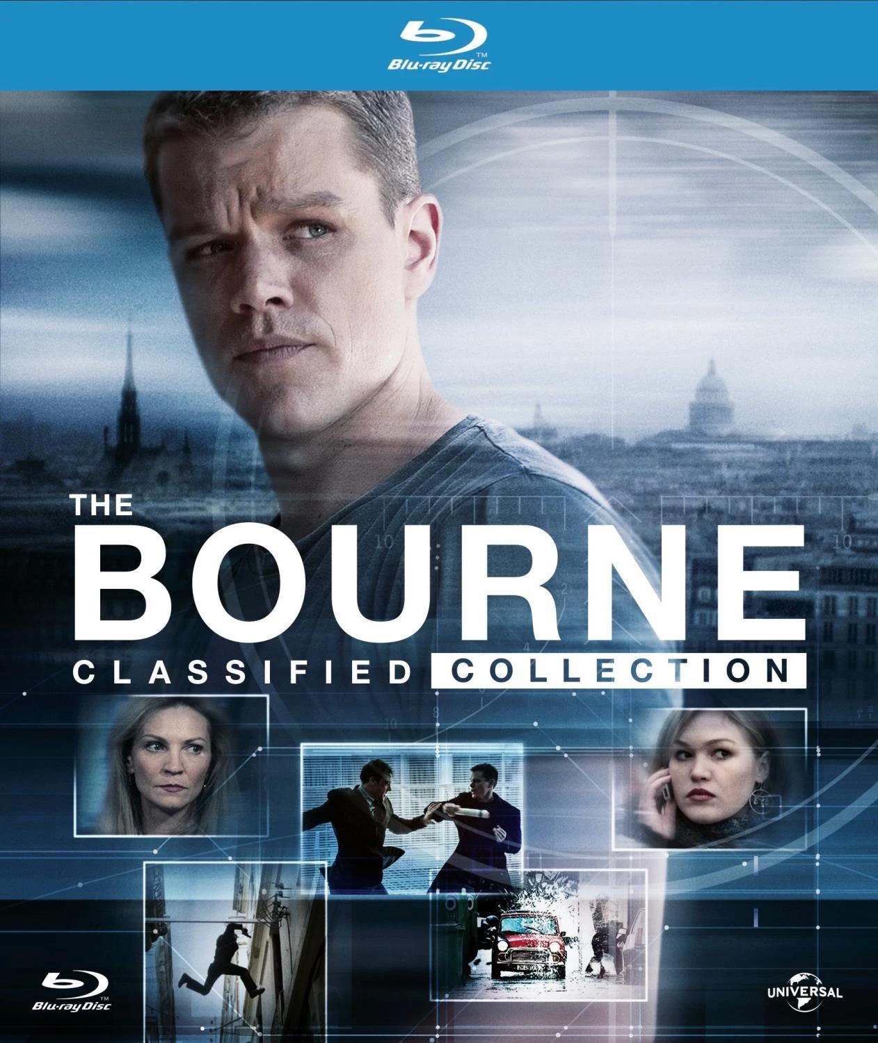 The Bourne Classified Collection Blu-ray (2016) Matt Damon New Amazing Value