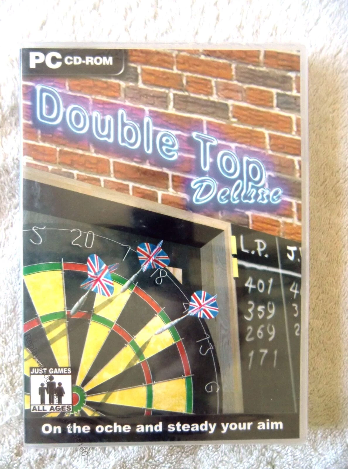 Double Top Deluxe (PC 2008) Video Game Quality Guaranteed Reuse Reduce Recycle