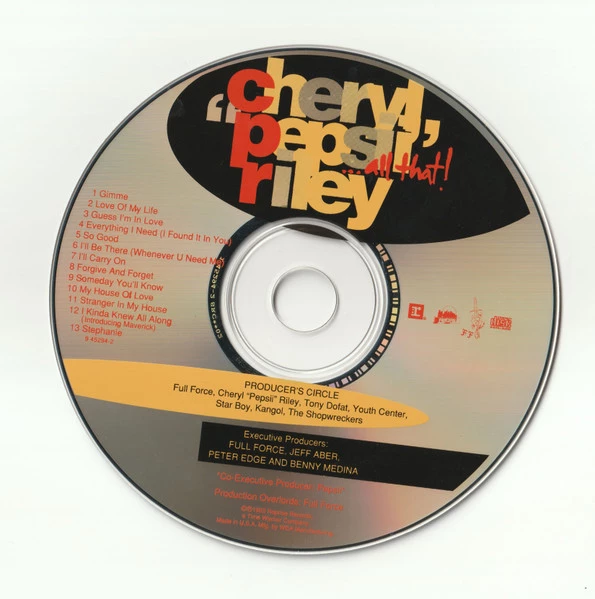 Cheryl Pepsii Riley - ...All That! CD (1993) Audio Quality Guaranteed